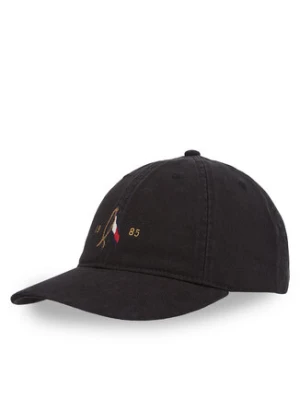 Tommy Hilfiger Czapka z daszkiem Seasonal Flag Wash 6 Panel Cap AM0AM13348 Czarny