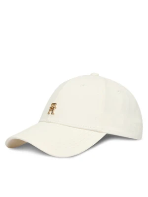 Tommy Hilfiger Czapka z daszkiem Th Elevated Chic Cap AW0AW17631 Biały