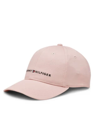 Tommy Hilfiger Czapka z daszkiem Th Essentials Cap AU0AU01667 Różowy