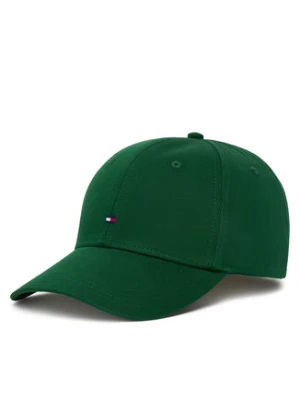 Tommy Hilfiger Czapka z daszkiem Th Flag Cotton 6 Panel Cap AM0AM13008 Zielony