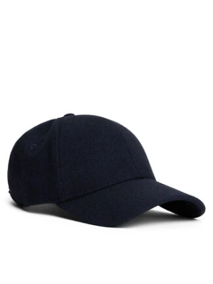 Tommy Hilfiger Czapka z daszkiem Th Flag Herringbone 6 Panel Cap AM0AM13784 Granatowy