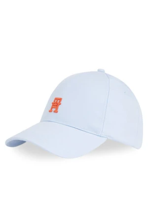 Tommy Hilfiger Czapka z daszkiem Th Imd Color 6 Panel Cap AM0AM13542 Błękitny