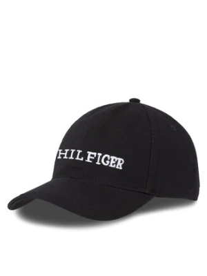 Tommy Hilfiger Czapka z daszkiem Th Monotype Soft 6 Panel Cap AM0AM12154 Czarny