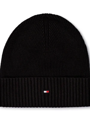 Tommy Hilfiger Czapka | z dodatkiem kaszmiru czarny
