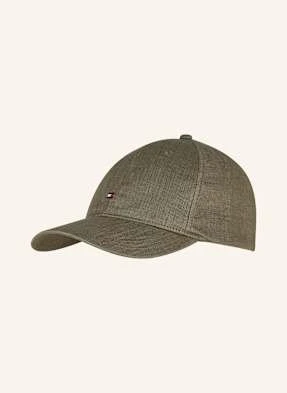 Tommy Hilfiger Czapka Z Lnu gruen