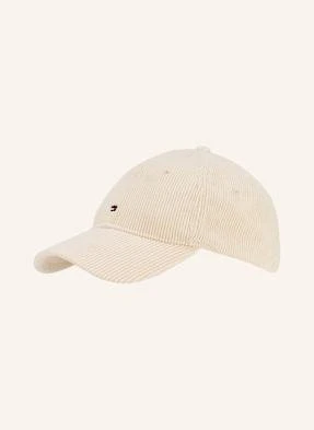 Tommy Hilfiger Czapka Ze Sztruksu beige
