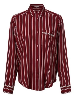 Tommy Hilfiger Damska koszula od piżamy Kobiety wiskoza czerwony w paski,