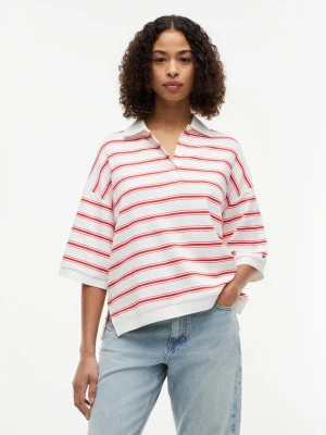 Tommy Hilfiger koszulka polo Kobiety Bawełna biały | czerwony