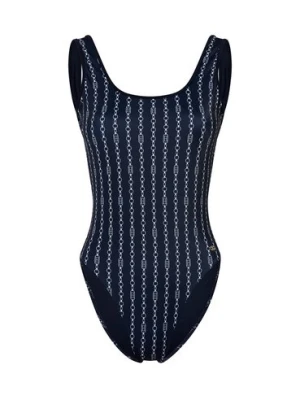 Tommy Hilfiger Damski kostium kąpielowy Kobiety niebieski wzorzysty,