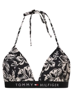 Tommy Hilfiger Damski stanik bikini - usztywniany Kobiety niebieski wzorzysty,