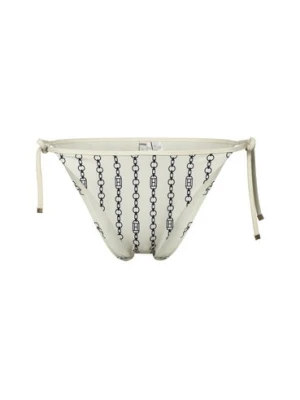 Tommy Hilfiger Damskie majtki bikini Kobiety biały wzorzysty,