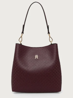 Tommy Hilfiger damskie z imitacji skóry bordowy
