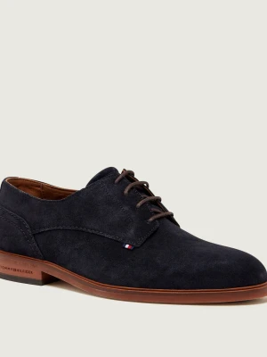 Tommy Hilfiger Derby | zamsz granatowy