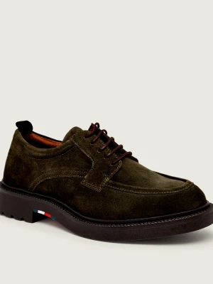 Tommy Hilfiger Derby | zamsz oliwkowy