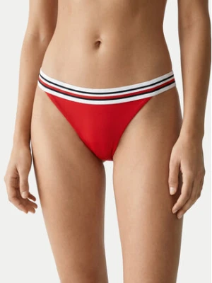 Tommy Hilfiger Dół od bikini Cheeky UW0UW06354 Czerwony