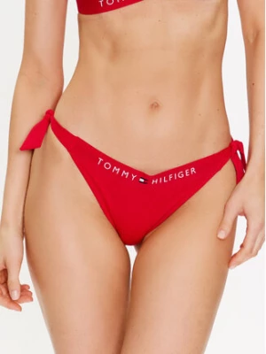 Tommy Hilfiger Dół od bikini UW0UW04497 Czerwony