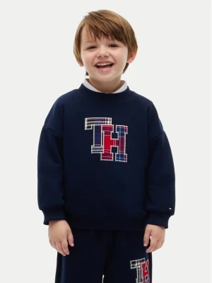 Tommy Hilfiger Dres KS0KS00788 Granatowy Regular Fit