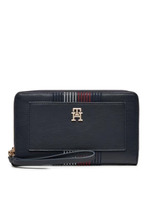 Tommy Hilfiger Duży Portfel Damski AW0AW16324 Granatowy