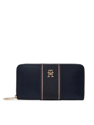 Tommy Hilfiger Duży Portfel Damski Poppy Lrg Za Corp AW0AW17271 Granatowy