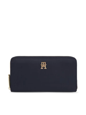 Tommy Hilfiger Duży Portfel Damski Poppy Th Large Za AW0AW15642 Granatowy
