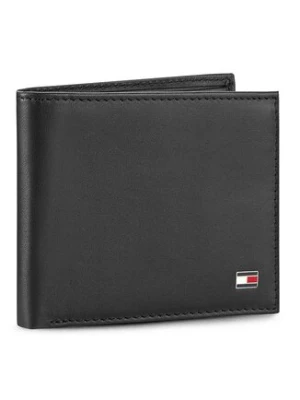 Tommy Hilfiger Duży Portfel Męski Eton Mini Cc Wallet AM0AM00655/83365 Czarny