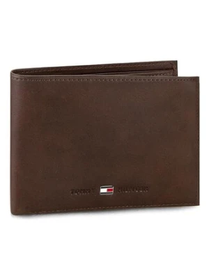 Tommy Hilfiger Duży Portfel Męski Johnson Cc And Coin Pocket AM0AM00659 Brązowy