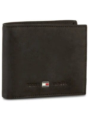 Tommy Hilfiger Duży Portfel Męski Johnson Mini Cc Wallet AM0AM00663 Czarny
