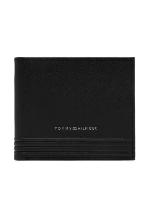 Tommy Hilfiger Duży Portfel Męski Th Business Cc And Coin AM0AM13259 Czarny