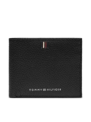 Tommy Hilfiger Duży Portfel Męski Th Central Mini Cc Wallet AM0AM11854 Czarny