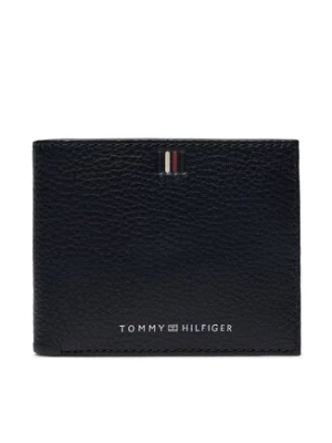 Tommy Hilfiger Duży Portfel Męski Th Central Mini Cc Wallet AM0AM11854 Granatowy