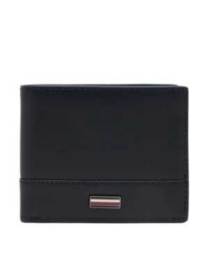 Tommy Hilfiger Duży Portfel Męski Th Corp Mini Cc Wallet AM0AM13244 Granatowy