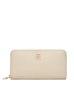 Tommy Hilfiger Duży Portfel Męski Th Distinct Lrg Za AW0AW17482 Écru
