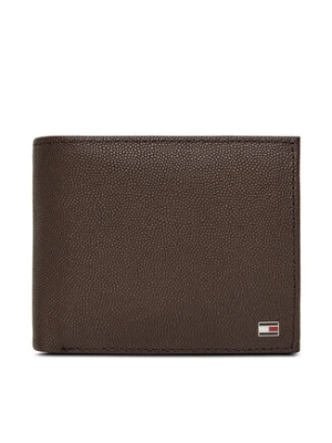 Tommy Hilfiger Duży Portfel Męski Th Flag Cc Flap And Coin AM0AM13520 Brązowy