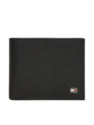 Tommy Hilfiger Duży Portfel Męski Th Flag Mini Cc Wallet AM0AM13518 Czarny