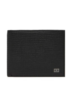 Tommy Hilfiger Duży Portfel Męski Th Flag Mini Cc Wallet AM0AM13708 Czarny
