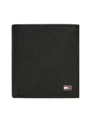 Tommy Hilfiger Duży Portfel Męski Th Flag Trifold AM0AM13521 Czarny