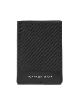 Tommy Hilfiger Duży Portfel Męski Th Foundation Bifold AM0AM13511 Czarny