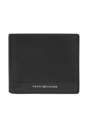 Tommy Hilfiger Duży Portfel Męski Th Foundation Extra Cc And Coin AM0AM13509 Czarny