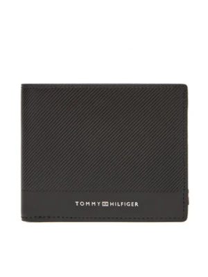 Tommy Hilfiger Portfel Th Foundation Mini Cc Wallet AM0AM13507 Czarny