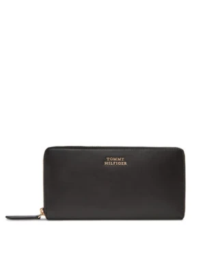 Tommy Hilfiger Duży Portfel Męski Th Leather Slg Lrg Za AW0AW17498 Czarny
