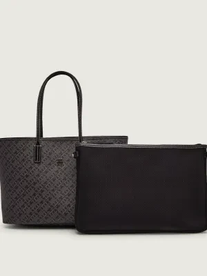Tommy Hilfiger Shopperka + saszetka MONOPLAY