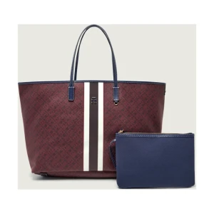 Tommy Hilfiger Dwustronna shopperka + saszetka MONOPLAY LE MAXI