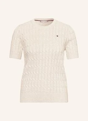 Tommy Hilfiger Dzianinowa Koszulka beige