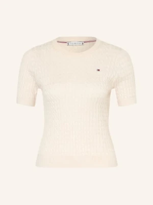 Tommy Hilfiger Dzianinowa Koszulka beige