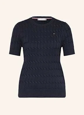 Tommy Hilfiger Dzianinowa Koszulka blau