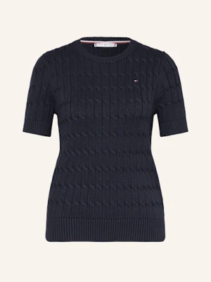 Tommy Hilfiger Dzianinowa Koszulka blau