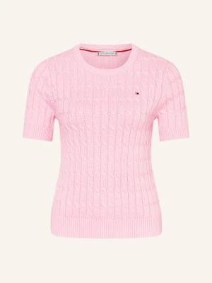 Zdjęcie produktu Tommy Hilfiger Dzianinowa Koszulka pink