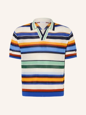 Tommy Hilfiger Dzianinowa Koszulka Polo blau