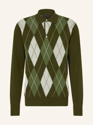 Tommy Hilfiger Dzianinowa Koszulka Polo gruen