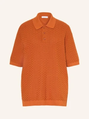 Tommy Hilfiger Dzianinowa Koszulka Polo orange